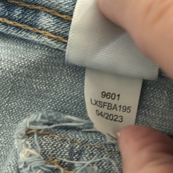 Aeropostale Low Rise Flare small pocket Jeans 10 - Picture 8 of 9